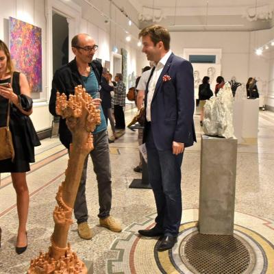 2017 - Vernissage privé avec 6ème SENS Immobilier